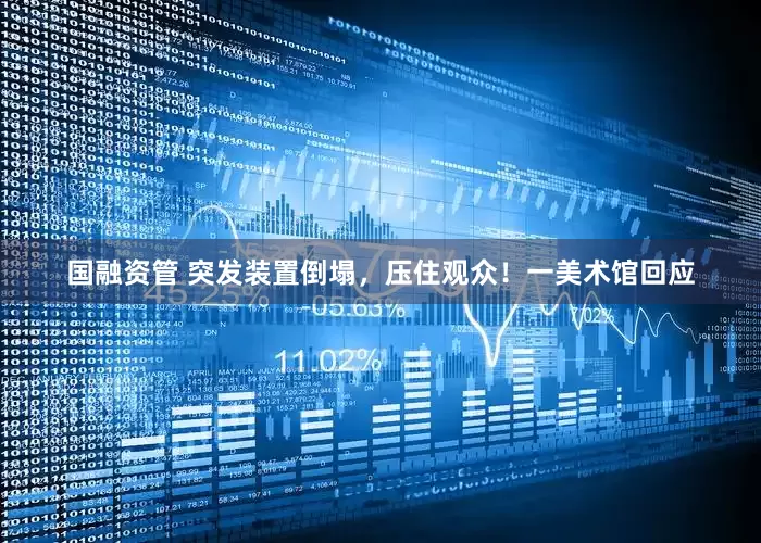 国融资管 突发装置倒塌，压住观众！一美术馆回应