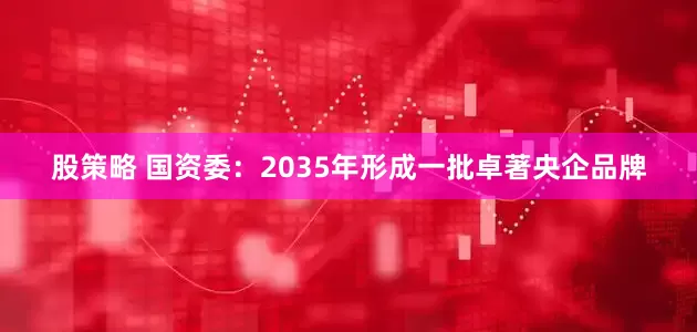 股策略 国资委：2035年形成一批卓著央企品牌