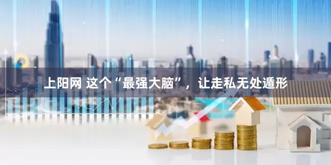 上阳网 这个“最强大脑”，让走私无处遁形